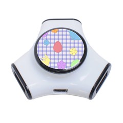 Easter Patches  3-port Usb Hub by Valentinaart