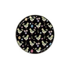 Easter Pattern Hat Clip Ball Marker (4 Pack) by Valentinaart
