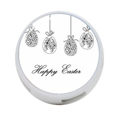 Easter Eggs 4-port Usb Hub (one Side) by Valentinaart