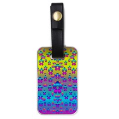 Flowers In The Most Beautiful Sunshine Luggage Tags (one Side)  by pepitasart