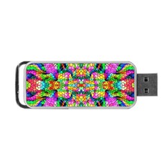 Pattern-854 Portable Usb Flash (two Sides) by ArtworkByPatrick