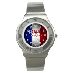 Football World Cup Stainless Steel Watch by Valentinaart