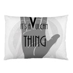 It s A Vulcan Thing Pillow Case (Two Sides) Back