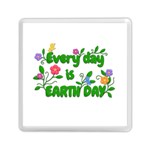 Earth Day Memory Card Reader (Square)  Front