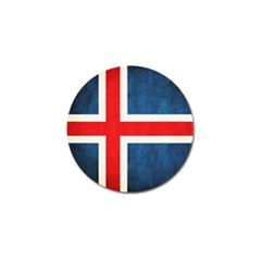 Iceland Flag Golf Ball Marker (4 Pack) by Valentinaart