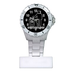 Save The Planet - Religions  Plastic Nurses Watch by Valentinaart