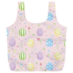 Easter Pattern Full Print Recycle Bags (l)  by Valentinaart