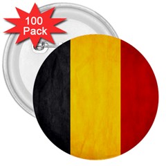 Belgium Flag 3  Buttons (100 Pack)  by Valentinaart