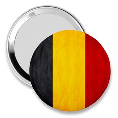 Belgium Flag 3  Handbag Mirrors by Valentinaart
