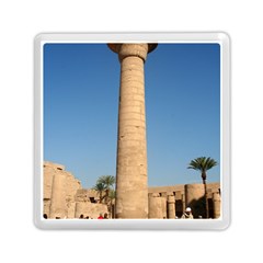 Temple Of Karnak Luxor Egypt  Memory Card Reader (square)  by StarvingArtisan