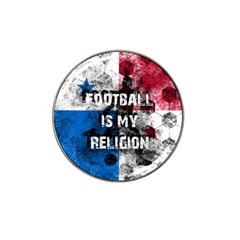 Football Is My Religion Hat Clip Ball Marker (4 Pack) by Valentinaart