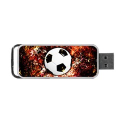 Football  Portable Usb Flash (one Side) by Valentinaart