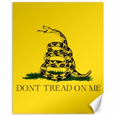 Gadsden Flag Don t Tread On Me Canvas 11  X 14   by snek