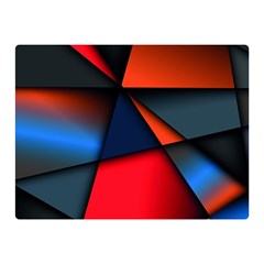 3d And Abstract Double Sided Flano Blanket (mini)  by Sapixe