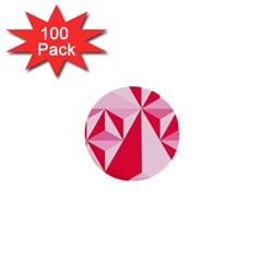 3d Pattern Experiments 1  Mini Buttons (100 Pack)  by Sapixe