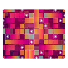 Abstract Background Colorful Double Sided Flano Blanket (large)  by Sapixe