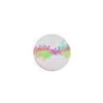 Abstract Color Pattern Colorful 1  Mini Buttons Front