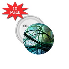 Abstract 1 75  Buttons (10 Pack) by Sapixe