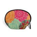Art Abstract Pattern Accessory Pouches (Small)  Front