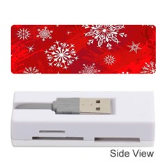 Christmas Pattern Memory Card Reader (stick)  by Sapixe