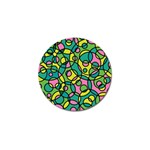 Circle Background Background Texture Golf Ball Marker (4 pack) Front