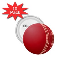 Cricket Ball 1 75  Buttons (10 Pack) by Sapixe