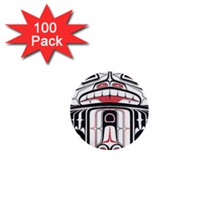 Ethnic Traditional Art 1  Mini Buttons (100 Pack)  by Sapixe