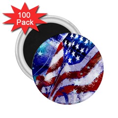 Flag Usa United States Of America Images Independence Day 2 25  Magnets (100 Pack)  by Sapixe
