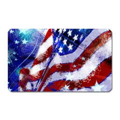 Flag Usa United States Of America Images Independence Day Magnet (rectangular) by Sapixe