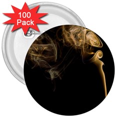 Smoke Fume Smolder Cigarette Air 3  Buttons (100 Pack)  by Sapixe