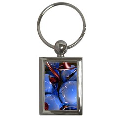 Spheres With Horns 3d Key Chains (rectangle)  by Sapixe