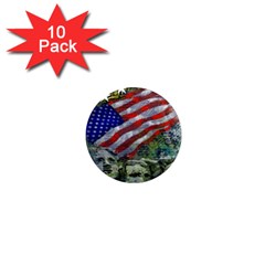 Usa United States Of America Images Independence Day 1  Mini Magnet (10 Pack)  by Sapixe