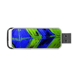 Point Of Equilibrium 7 Portable Usb Flash (one Side) by bestdesignintheworld