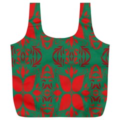 Christmas Background Full Print Recycle Bags (l)  by Sapixe
