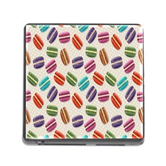Macaron Macaroon Stylized Macaron Memory Card Reader (square) by Sapixe