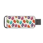 Macaron Macaroon Stylized Macaron Portable USB Flash (Two Sides) Back