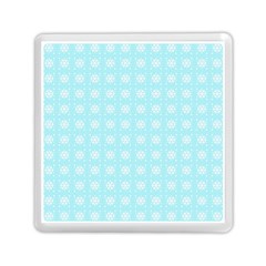 Snowflakes Paper Christmas Paper Memory Card Reader (square)  by Sapixe