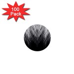 Feather Graphic Design Background 1  Mini Buttons (100 pack)  Front