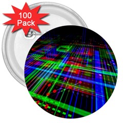 Electronics Board Computer Trace 3  Buttons (100 Pack)  by Sapixe