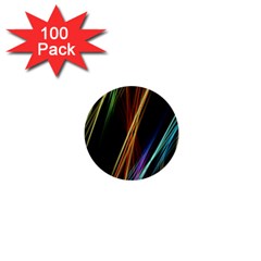 Lines Rays Background Light 1  Mini Buttons (100 Pack)  by Sapixe