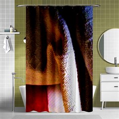 Colors And Fabrics 28 Shower Curtain 48  X 72  (small)  by bestdesignintheworld