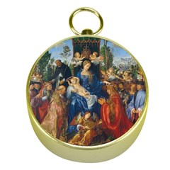 Feast Of The Rosary - Albrecht Dürer Gold Compasses by Valentinaart