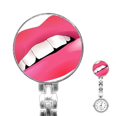 Smile Stainless Steel Nurses Watch by StarvingArtisan