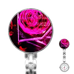 Calligraphy 2 Stainless Steel Nurses Watch by bestdesignintheworld