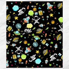 Space Pattern Canvas 8  X 10  by Valentinaart