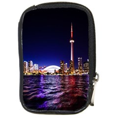 Toronto City Cn Tower Skydome Compact Camera Cases by Simbadda