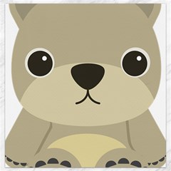 Animal Bear Cartoon Children Kids Canvas 16  X 16   by Simbadda