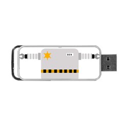 Robot Technology Robotic Animation Portable Usb Flash (one Side) by Simbadda