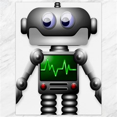 Robot Canvas 36  X 48   by Simbadda