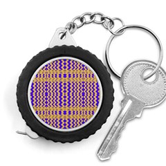 Purple Yellow Wavey Lines Measuring Tape by BrightVibesDesign
